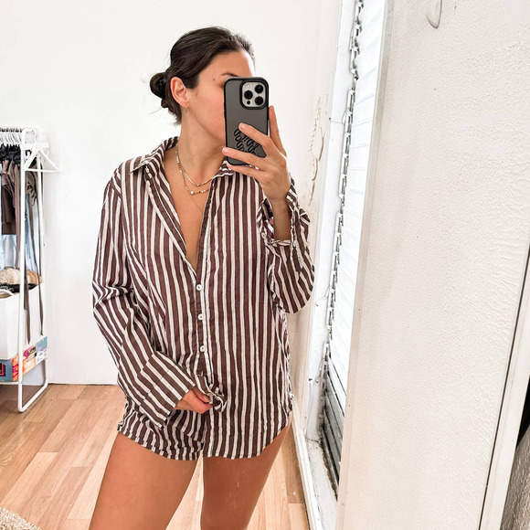 acacia swimwear Other - Acacia Lounge Set in Upper East Side Stipe Size Med/Large